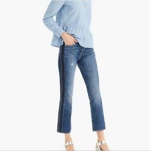 J. Crew 2-Toned Vintage Straight Jeans